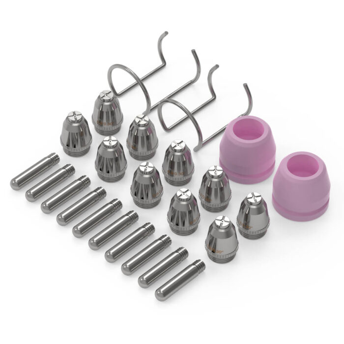 AG60 24 PCS Plasma Cutter Torch Consumables - Image 1