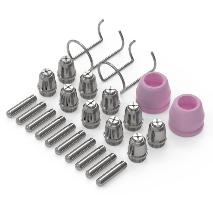 AG60 24 PCS Plasma Cutter Torch Consumables - Image 2