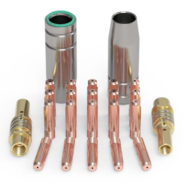 LBT150-24PCS 24Pcs Spool Gun Consumables Kit for LBT150 MIG Welding Gun - Image 1