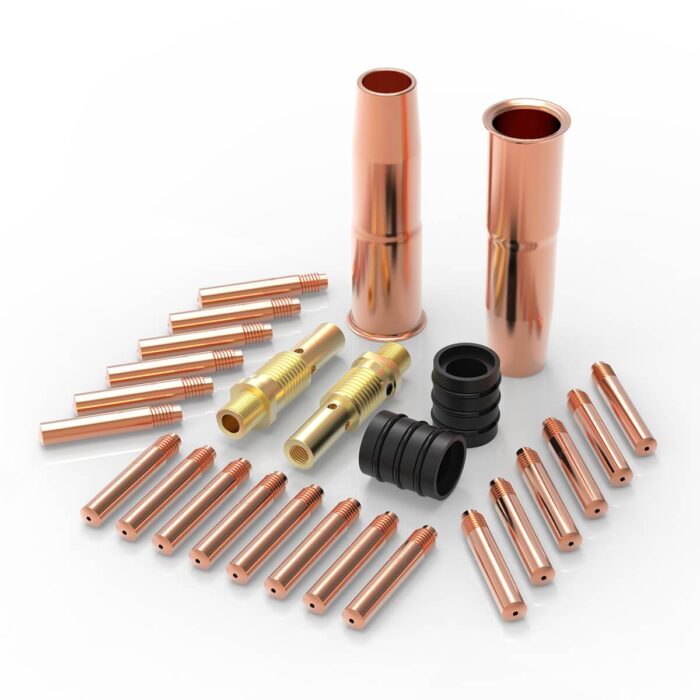 YW-TW2 Series Tweco #2 Lincoln Magnum 200/250 Replaceable MIG Welding Gun Consumables - Image 1