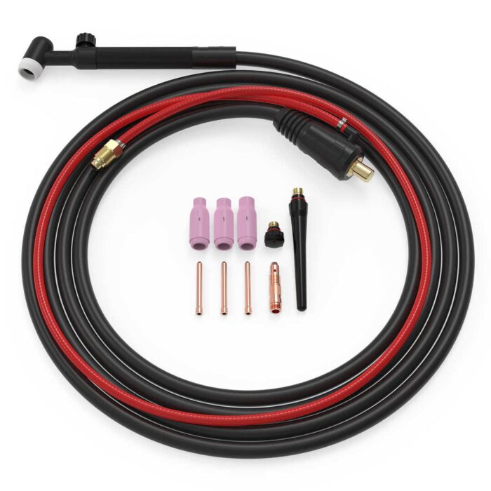 WP-17V-35 Air Cooled Valve Controlled Lift TIG Welding Torch - Image 2