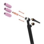 WP-17V-35 Air Cooled Valve Controlled Lift TIG Welding Torch - Image 6