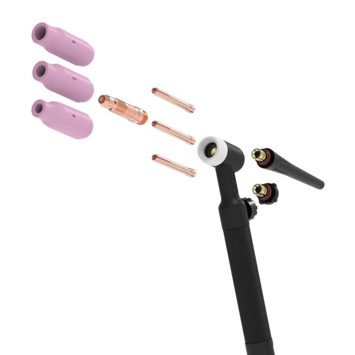 WP-17V-35 Air Cooled Valve Controlled Lift TIG Welding Torch - Image 6