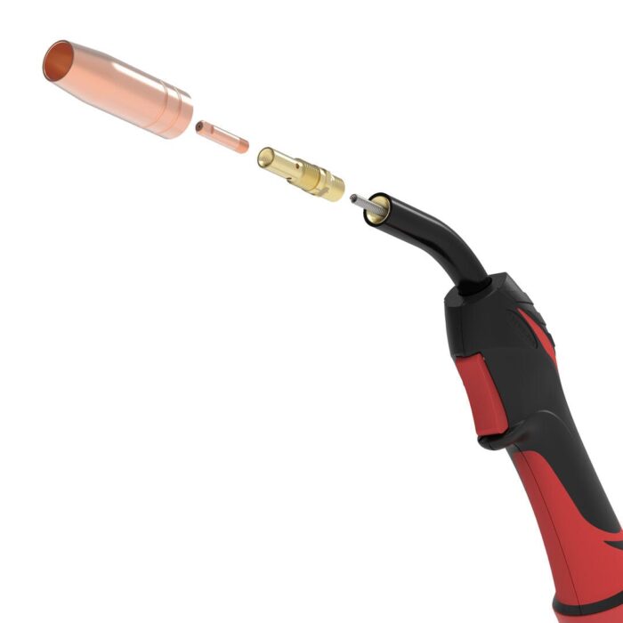 YW-L150-10E European Connector MIG Welding Gun - Image 5